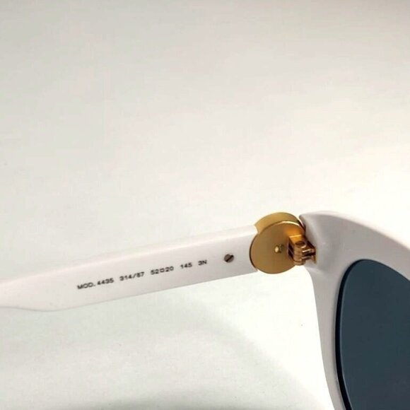 VERSACE White Cat Eye Sunglasses VE4435 Medusa Logo Retro - Picture 10 of 13